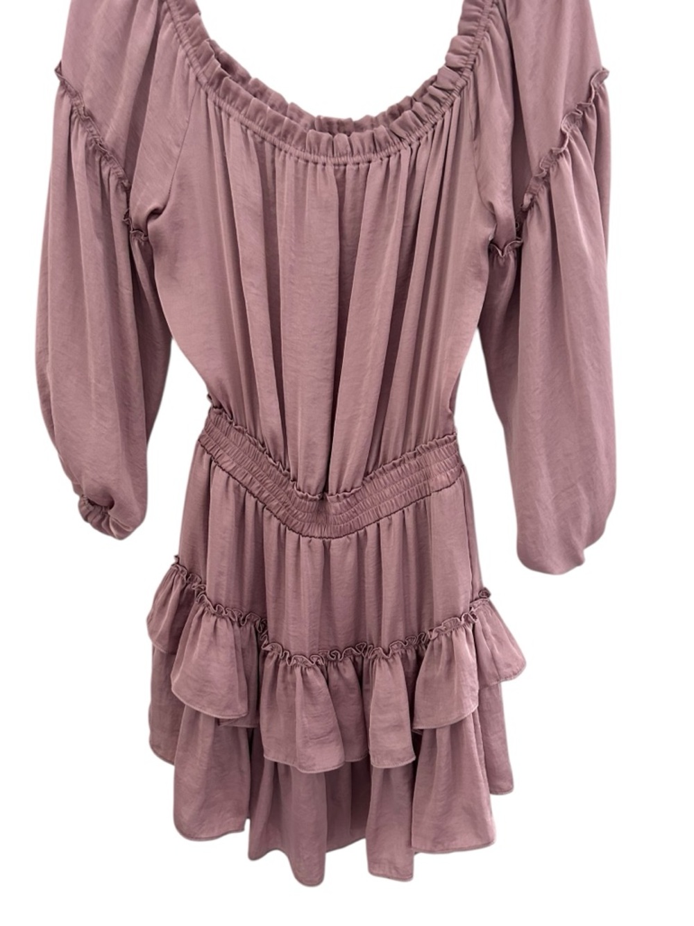 Misa Los Angeles Romi Mini Dress in Mauve Size Medium - Picture 5 of 10